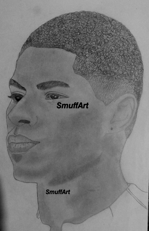 Marcus Rashford digital art