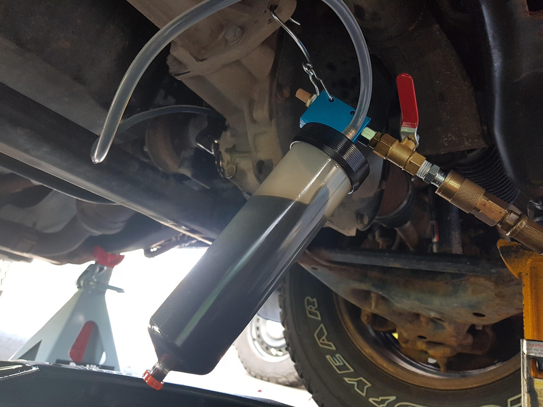 Front differential fluid change + fill plug upgrade Ford Expedition Forum