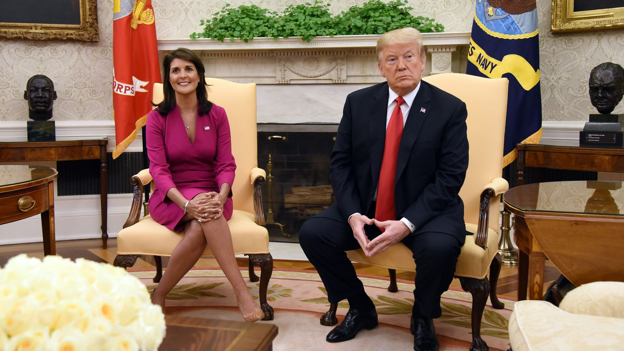 nikki haley and donald trump