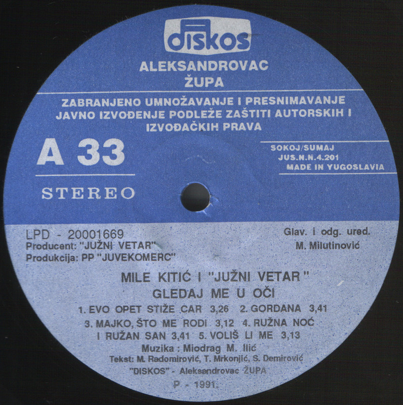 Mile_Kitic_1991_-_A
