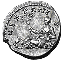 Glosario de monedas romanas. HISPANIA. 11