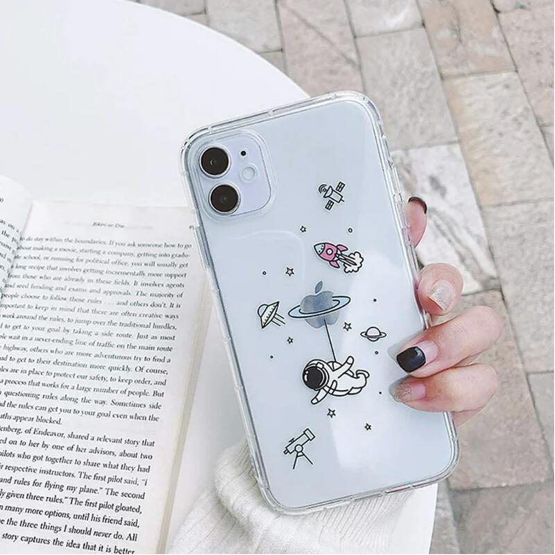 Foto de Funda transparente astronauta