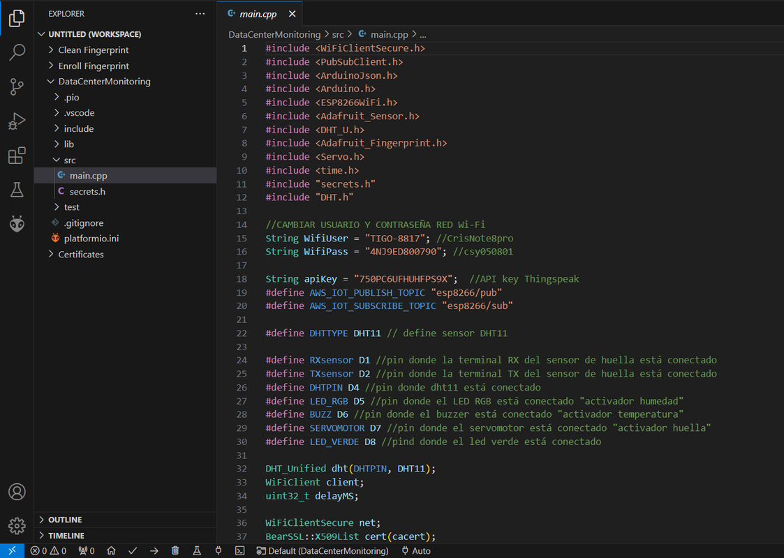 GitHub - SanchezCris/Data-Center-Monitoring-System: Development and ...