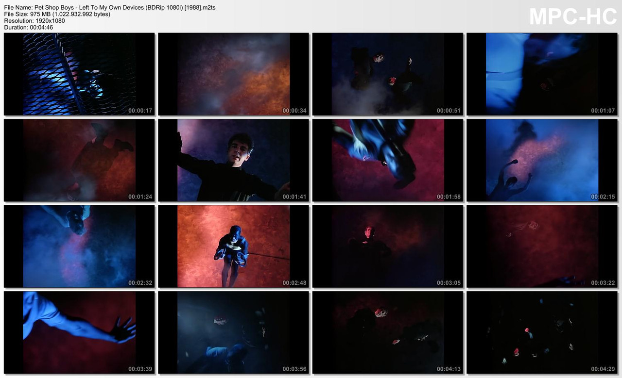 Pet Shop Boys - Left To My Own Devices (BDRip 1080i) [1988]