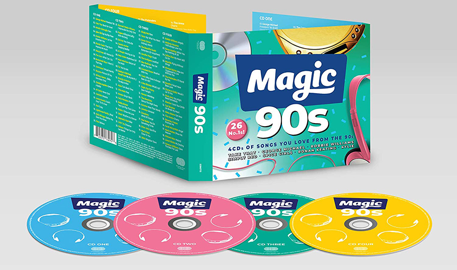 VA - MAGIC 90s [4CD] (2018) .FLAC