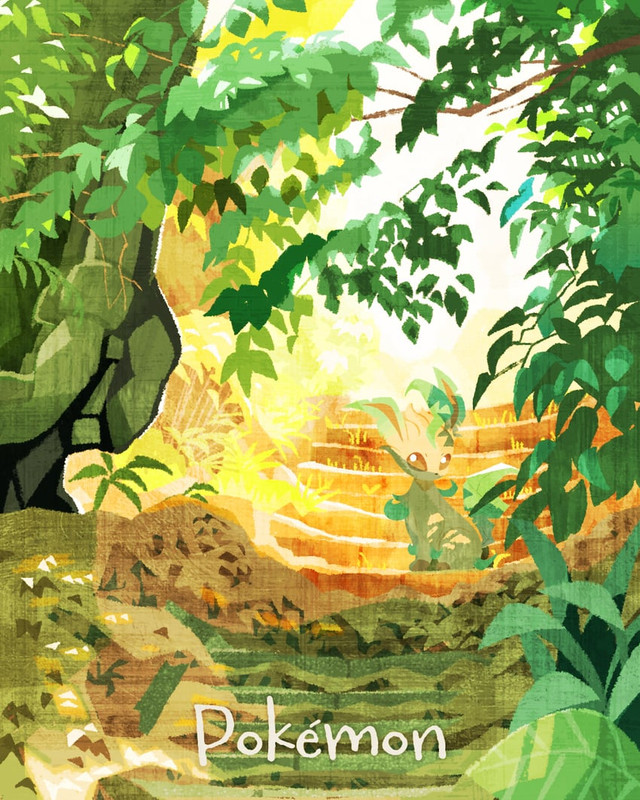 leafeon-pokemon-drawn-by-naco-oekaki-sam