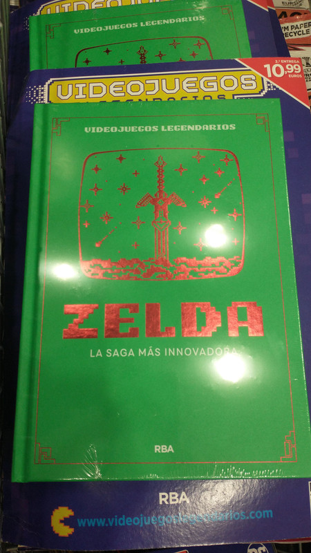 RBA Videojuegos Legendarios 002 - Zelda. La saga más innovadora. Libros