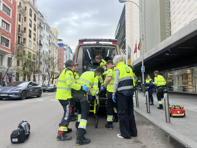 Foto cedida por Emergencias Madrid