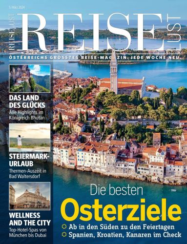 Cover: Reiselust Magazin No 10 vom 05  März 2024