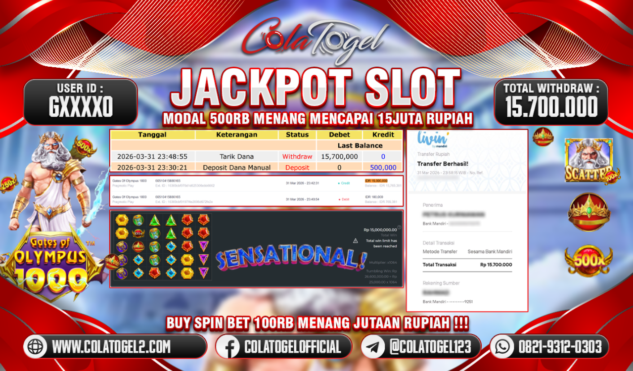 JACKPOT SLOT GACORR!!