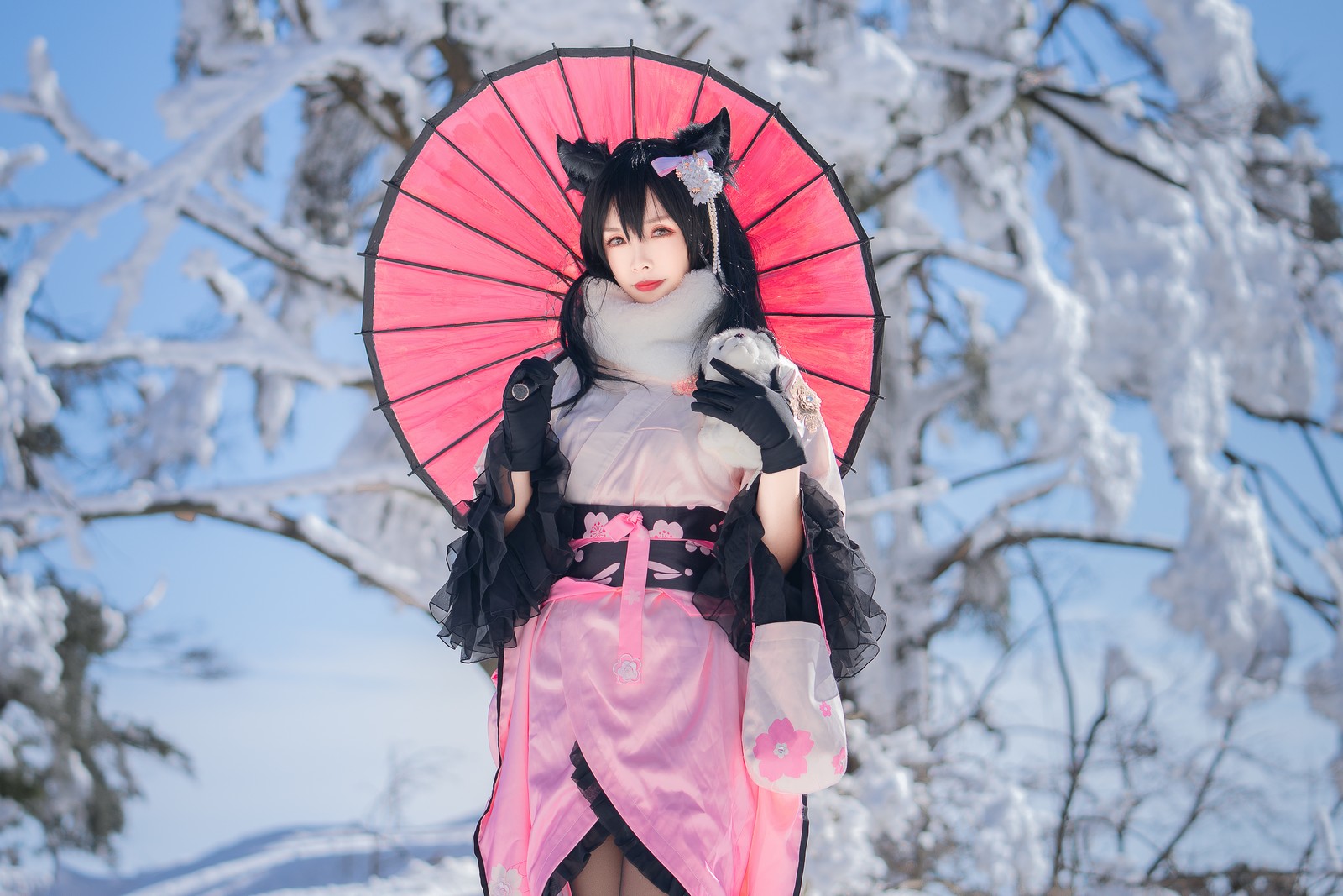 Neko-薇薇 爱宕和服 Cosplay 写真合集｜超清大图（45P｜453MB）插图7
