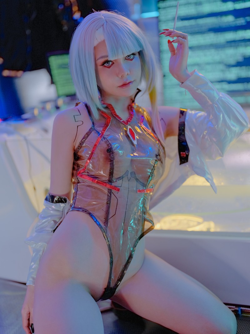 Joyce Lin2x Lucy Cosplay Cyberpunk Edgerunners 高清图集 51P插图5