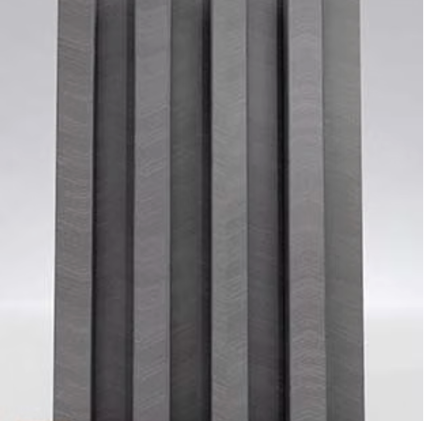 Painel Ripado WPC Cinza Missoni