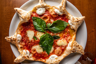 Neapolitan pizza at Red Phone Booth