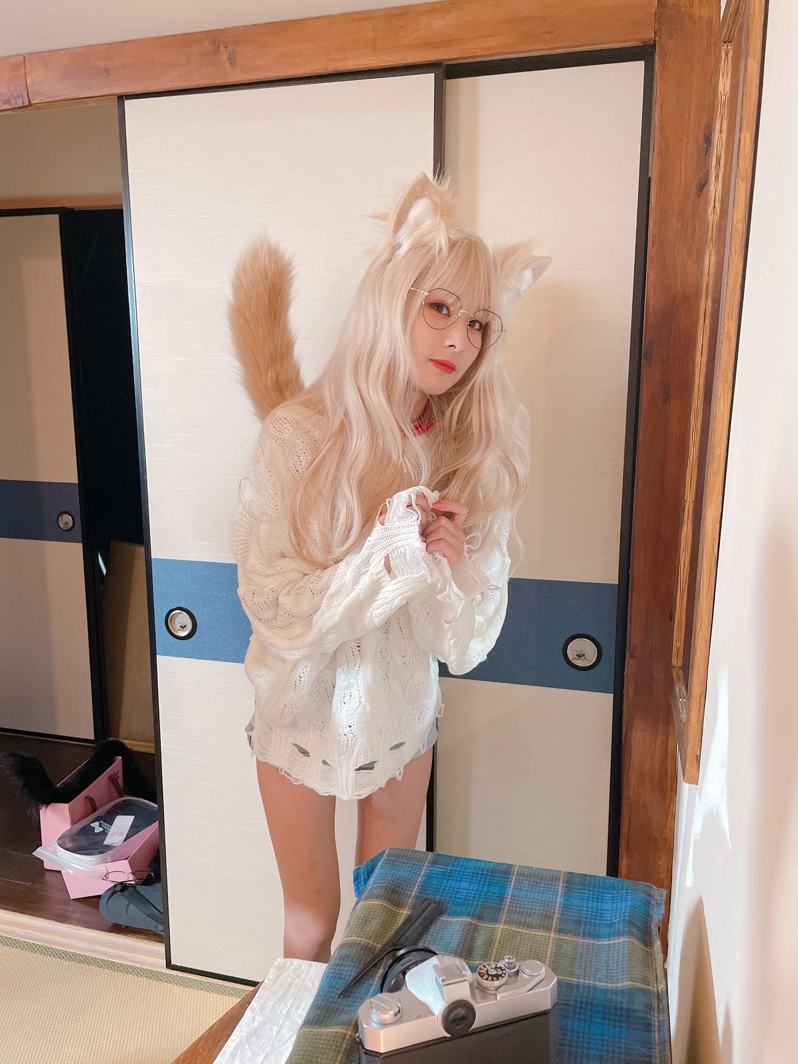 泥泥汝 猫女 主题 Cosplay 写真＋视频合集｜高质量图集（372P｜12V｜1.09GB）插图9