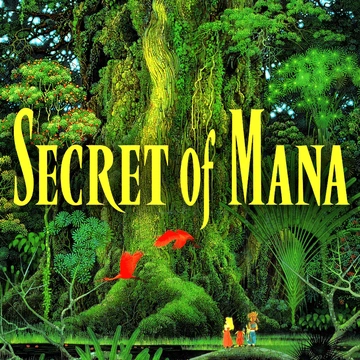 Secret of Mana (SNES) box art
