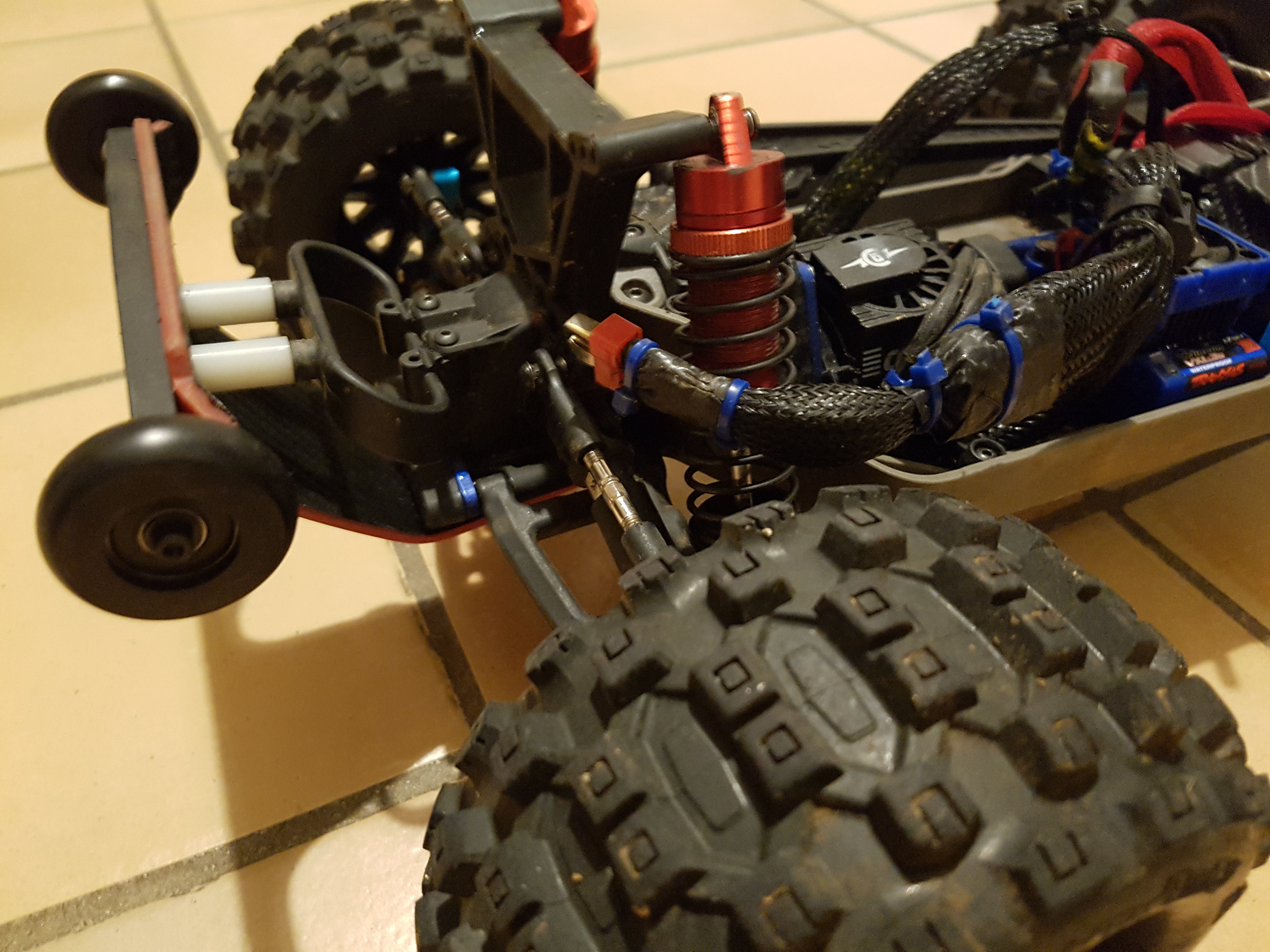 traxxas nitro rustler upgrades