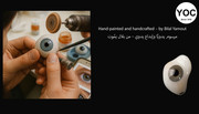 Hand painting an artificial eye