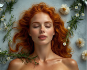 Garden wedding wom sleep begin Redhair 0 08