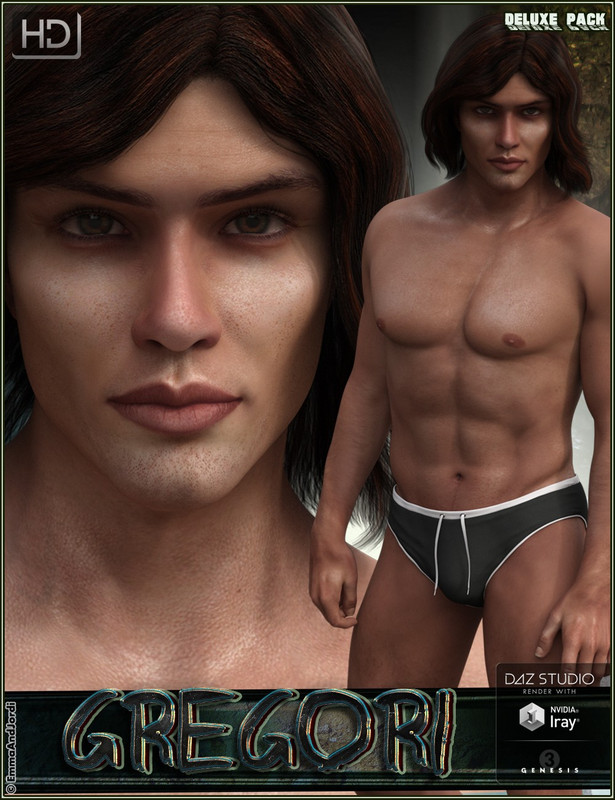 00 main ej gregori hd deluxe pack daz3d