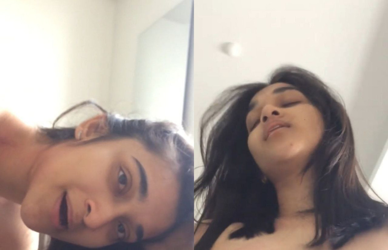 Horney desi slut girl giving blowjob to boyfriend