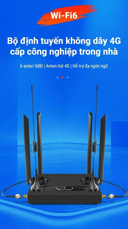 Router 4G Công Nghiệp R611E – Pro