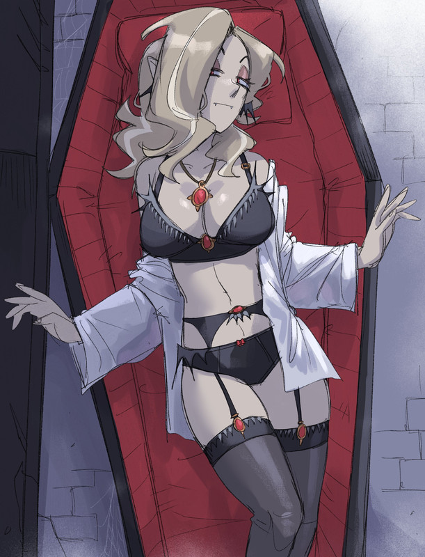 vampire-girl-art-барышня-art-Fantasy-ero-8424624