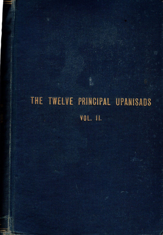 The Twelve Principal Upanisads Vol II