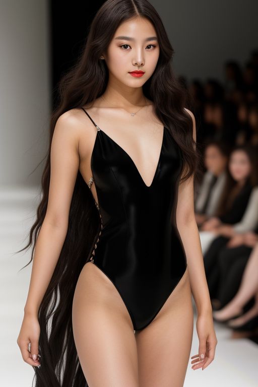 A-breathtaking-brunette-Korean-39