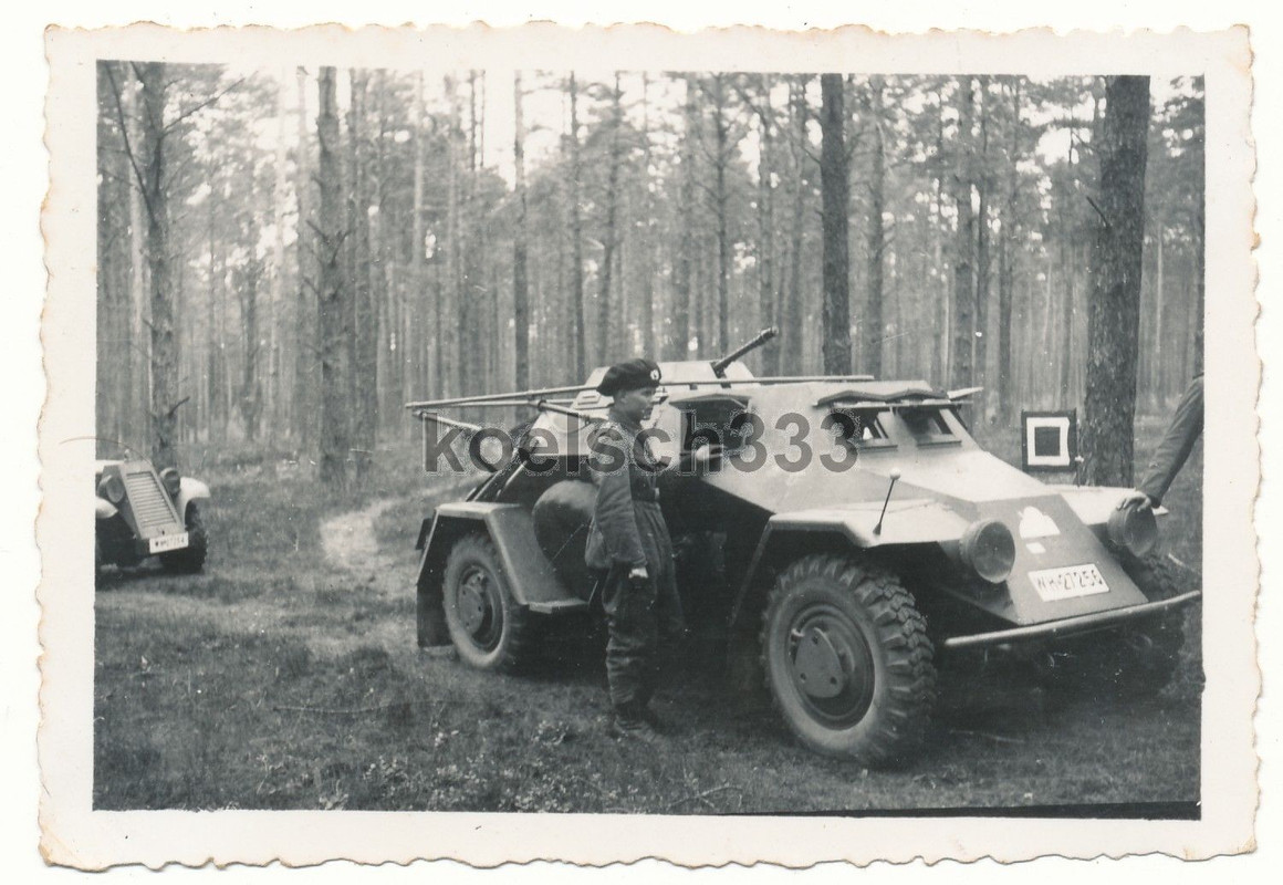 Foto Panzerspähwagen Sd.Kfz 223 Funk 4 Rad Panze