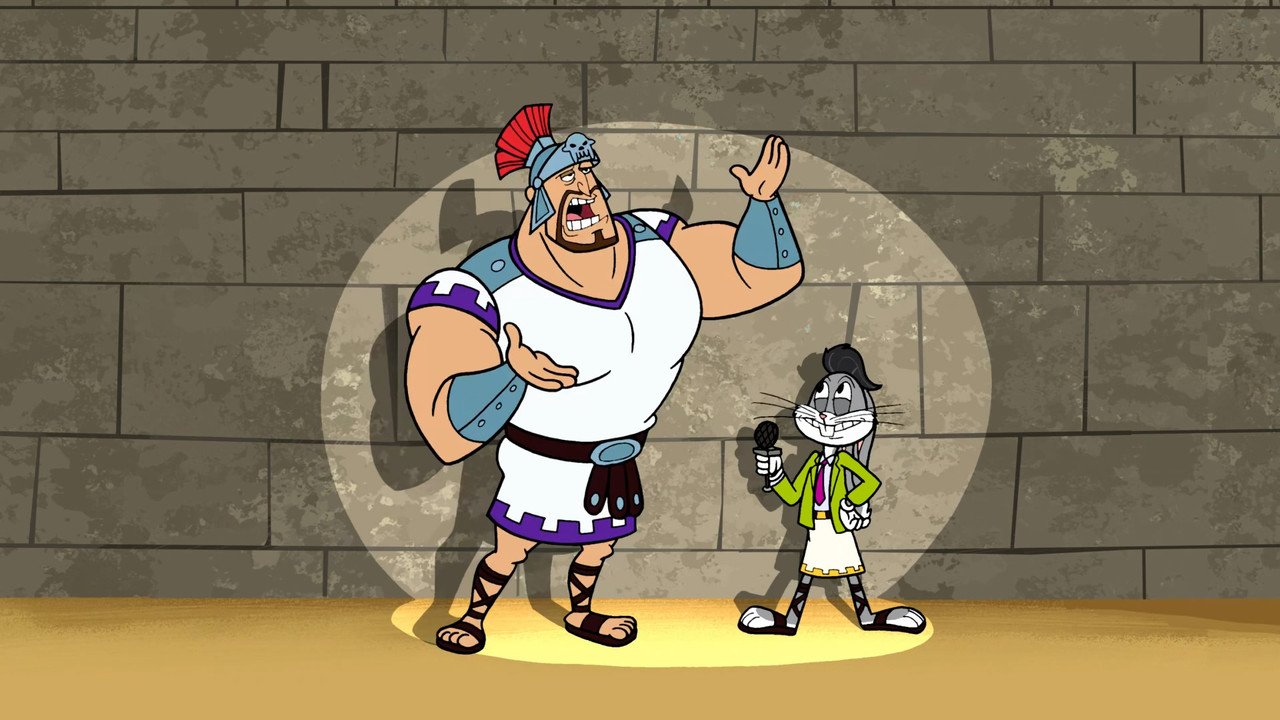 New Looney Tunes (2015) S02E01-E02 Pigmallian & Bugs the Gladiator (1080p AMZN Webrip x265 10bit EAC