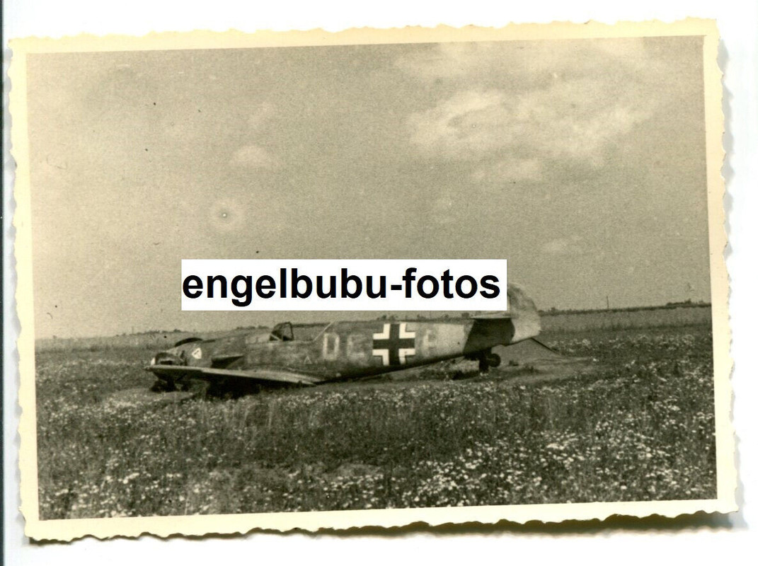 FOTO - FLUGZEUG - Messerschmitt Me 109 - JG 3 (Udet) - 3.Gruppe - TOP RARITÄT