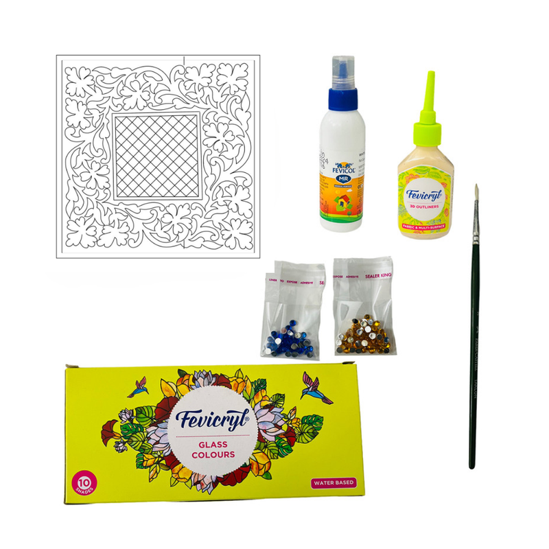 Meenakari Art on Chaurang DIY Kit 