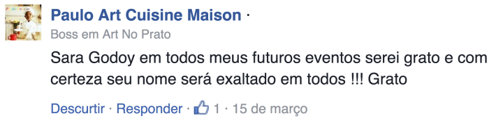 Depoimento de cliente satisfeito 2