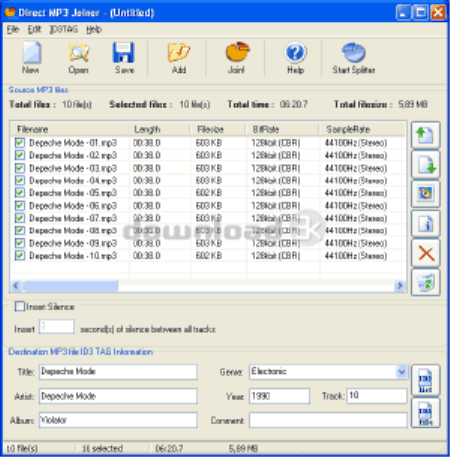 Piston Software Direct MP3 Joiner 4.0 Portable