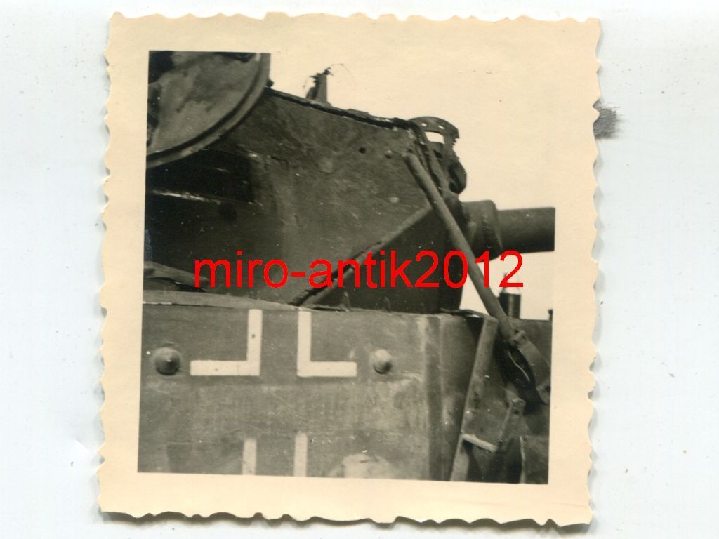 Panzer-Regiment 39, zerstörter Panzer des Regime