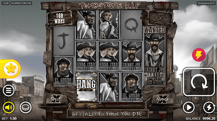 Tombstone R.I.P. - игровой автомат с тематикой Дикого Запада