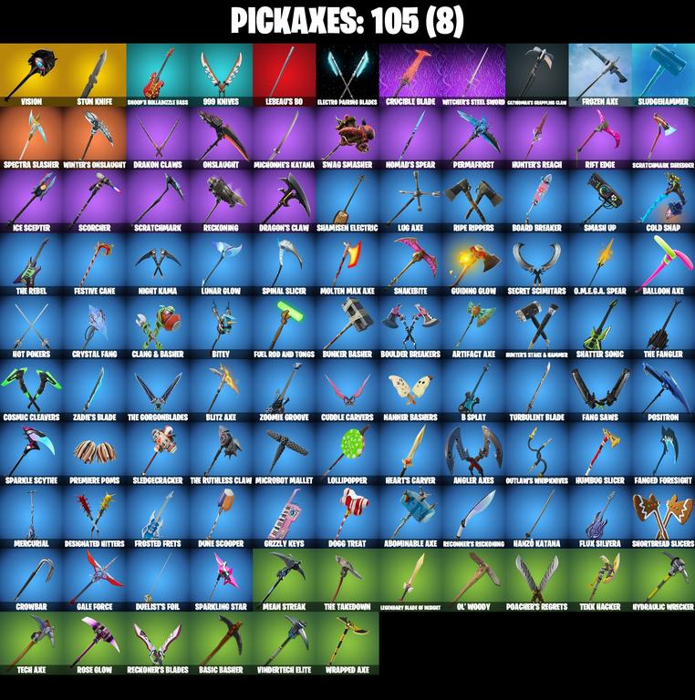 pickaxes comp