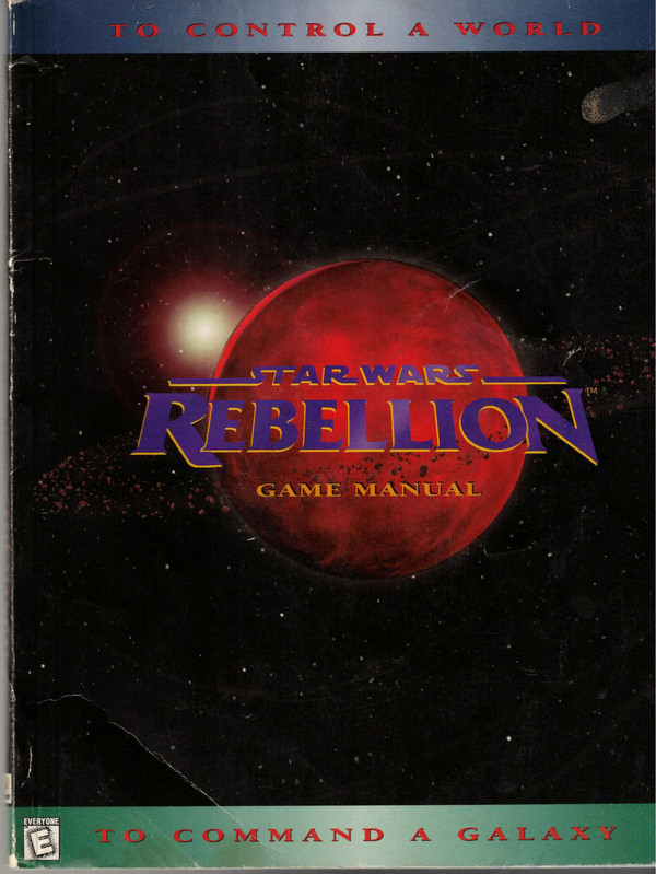 Star Wars Rebellion Game Manual