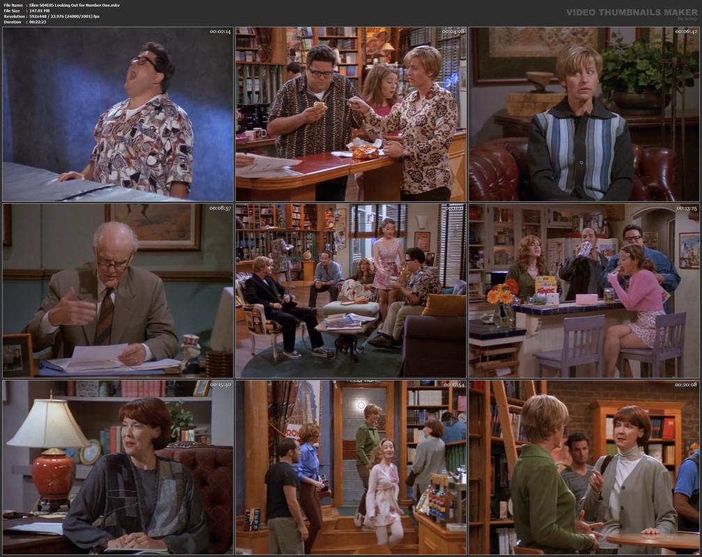 Ellen S04E05 Looking Out for Number One.mkv