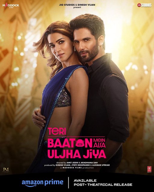 Teri Baaton Mein Aisa Uljha Jiya (2024) Hindi AMZN HDRip H264 AAC 1080p 720p 480p ESub