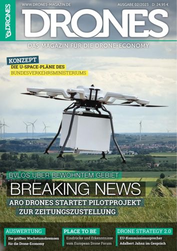 Cover: Drones Magazin No 02 Februar 2023