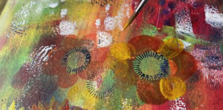 Let's Get Messy: Tap Your Inner Artist Through Intuitive Mixed Media