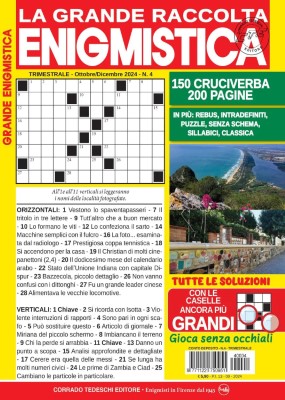 Raccolta Enigmistica - Ottobre-Dicembre 2024