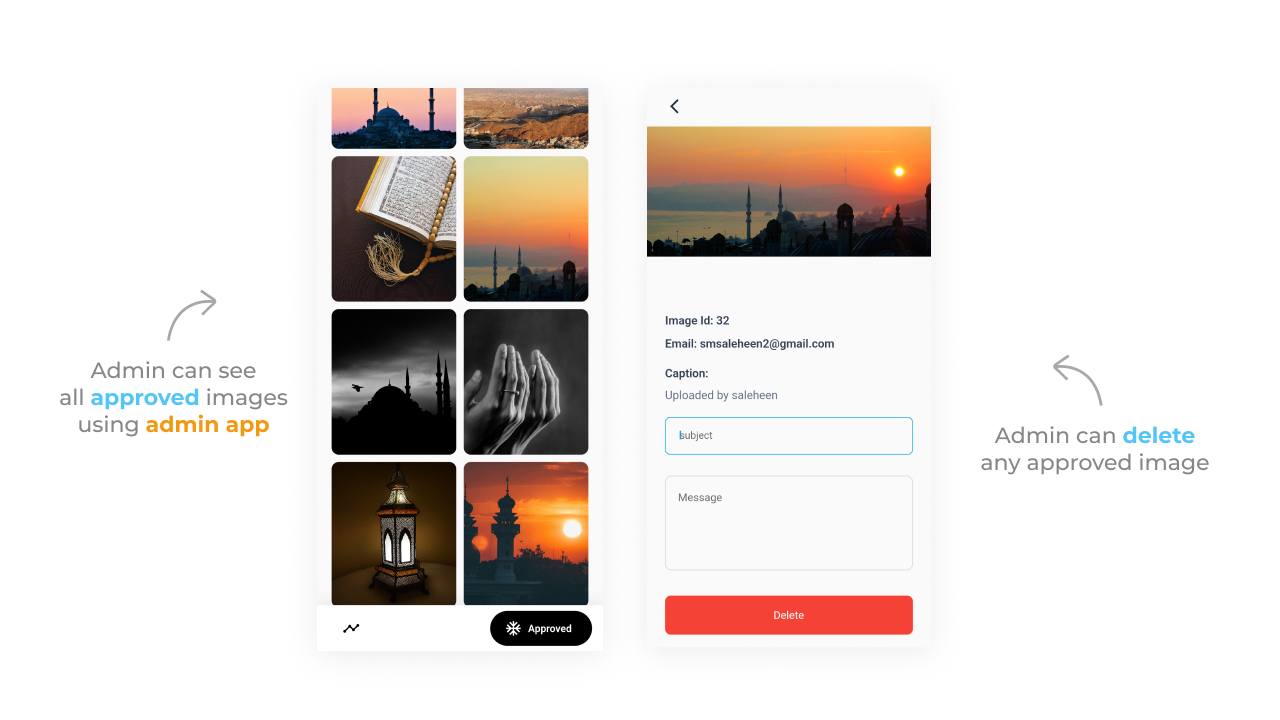 Image or wallpaper app with admin app and server side code : flutter android ios - 8