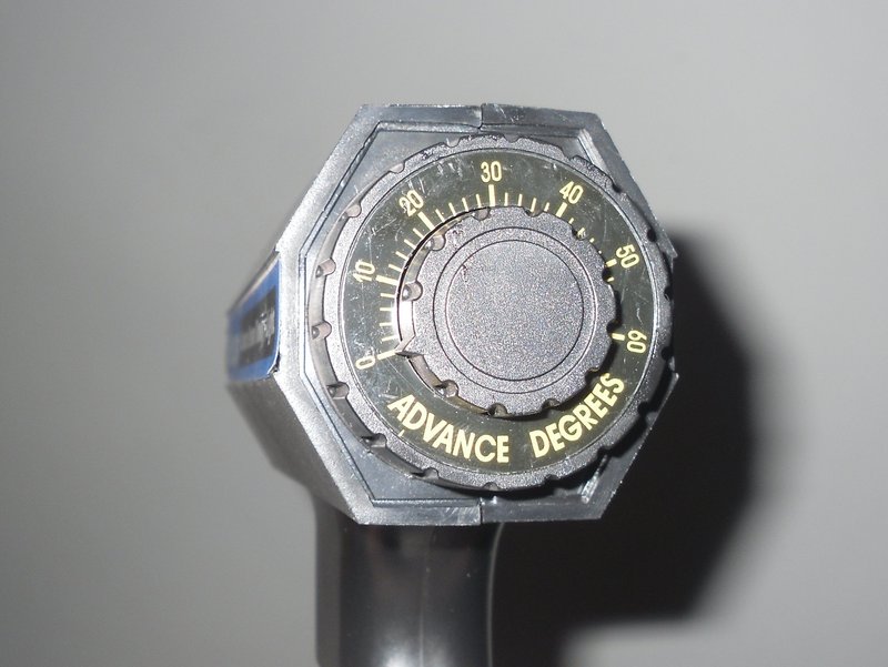 Timing strobe light