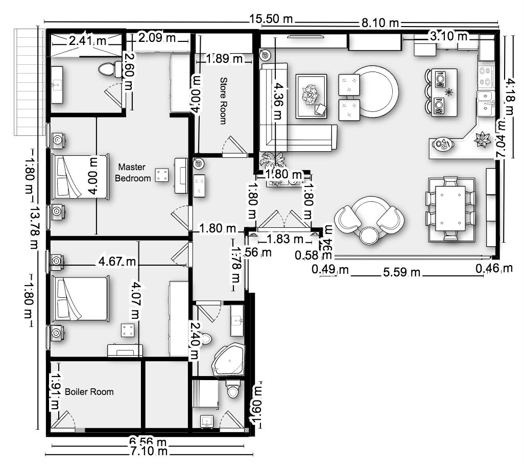 La Canelle Floor Plan