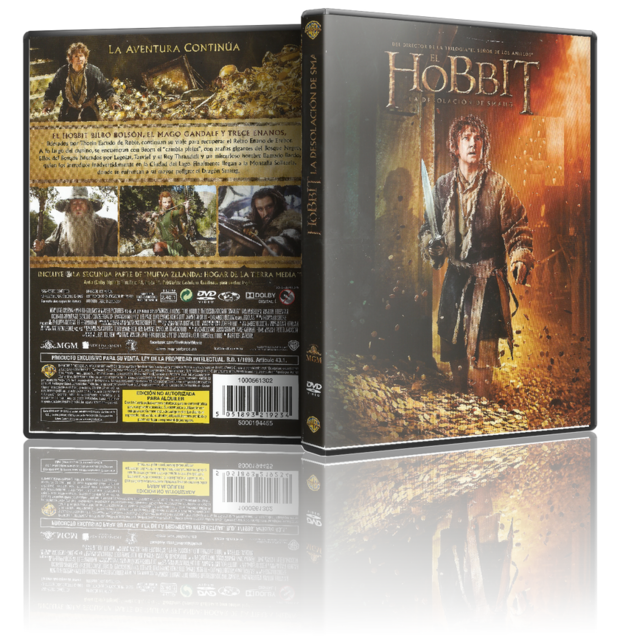 El Hobbit: La Desolación de Smaug [DVD9Full][PAL][Cast/Ing][Fantástico][2013]