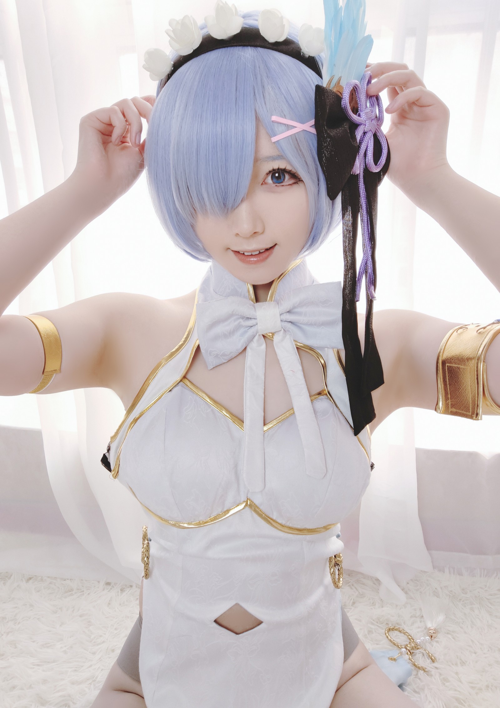 朝霧愛 – Rem 蕾姆 Cosplay 高清写真集（34P-284.9M）Re:从零开始