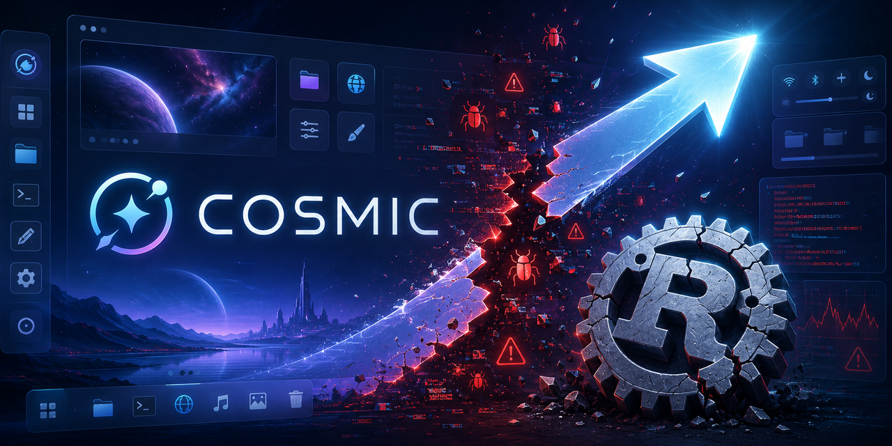 COSMIC Parecia o Futuro dos Desktops Linux — Trocar para Ele Foi um Erro que Eu Não Vi Chegar
